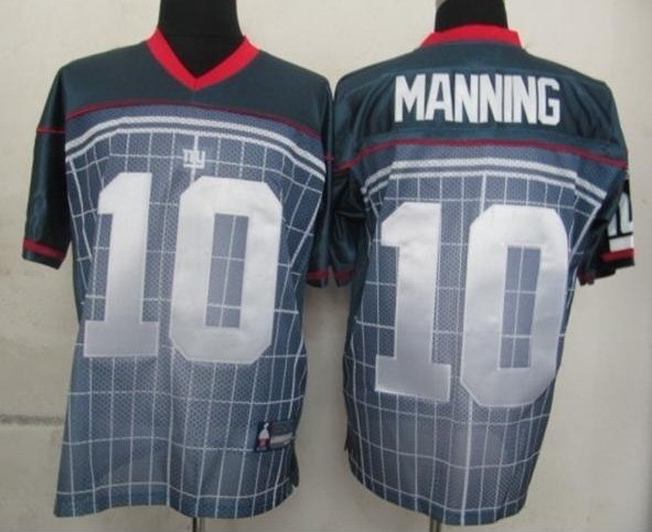 nfl new york giants #10 eli manning blue[grey number]