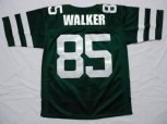 nfl new york jets #85 walker m&n green