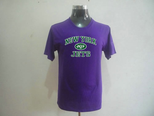 nfl new york jets big & tall heart & soul t-shirt purple7