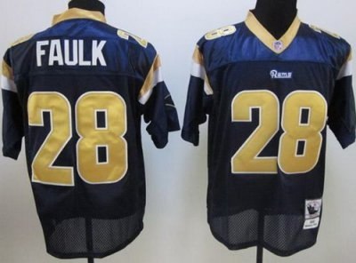 nfl st.louis rams 28 marshall faulk dk blue jerseys throwback nfl st.louis rams 28 marshall faulk dk blue jerseys throwback