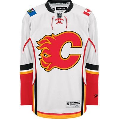 nhl calgary flames #3 phaneu white jersey