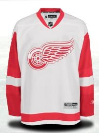 nhl detroit red wings #19 steve yzerman road white jersey