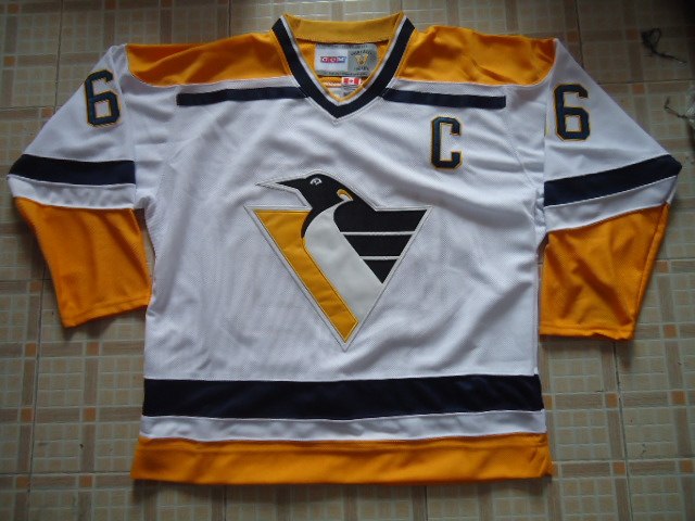 nhl jerseys Pittsburgh Penguins 66 Mario LEMIEUX white Yellow