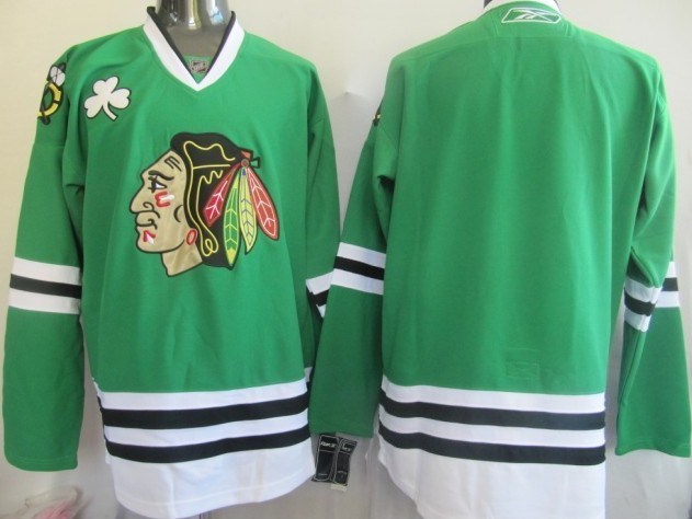 nhl jerseys chicago blackhawks blank green jersey nhl jerseys chicago blackhawks blank green jersey