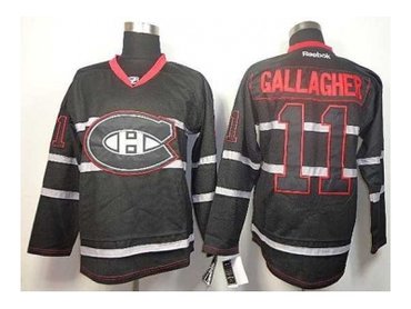 nhl jerseys montreal canadiens #11 gallagher black ice(gallagher)