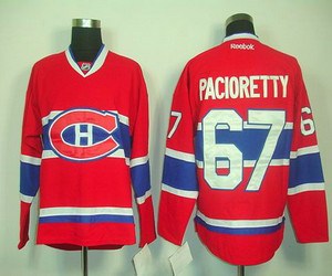 nhl jerseys montreal canadiens #67 pacioretty red