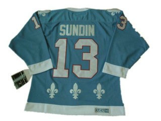 nhl jerseys quebec nordiques 13 sundin lighte blue nhl jerseys quebec nordiques 13 sundin lighte blue