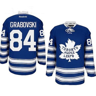 nhl jerseys toronto maple leafs #84 Mikhail Grabovski blue(2014 winter classic)