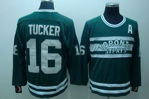 nhl jerseys toronto maple leafs 16 tucker green(ccm)