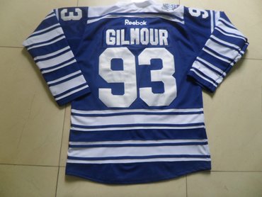 nhl jerseys toronto maple leafs 93 Doug Gilmour blue(2014 winter classic)