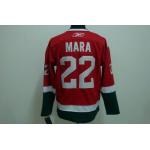 nhl montreal canadiens #22 mara red green