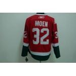 nhl montreal canadiens #32 moen redgreen