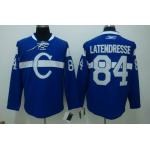 nhl montreal canadiens #84 lateneresse blue