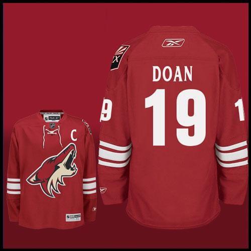 nhl phoenix coyotes #19 shane doan red jersey nhl phoenix coyotes #19 shane doan red jersey
