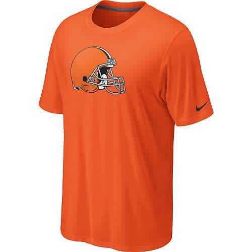 NEW cleveland browns sideline legend authentic logo dri-fit t-shirt - alternate