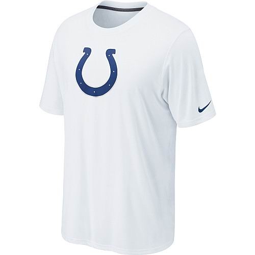 indianapolis colts sideline legend authentic logo dri-fit t-shirt - white