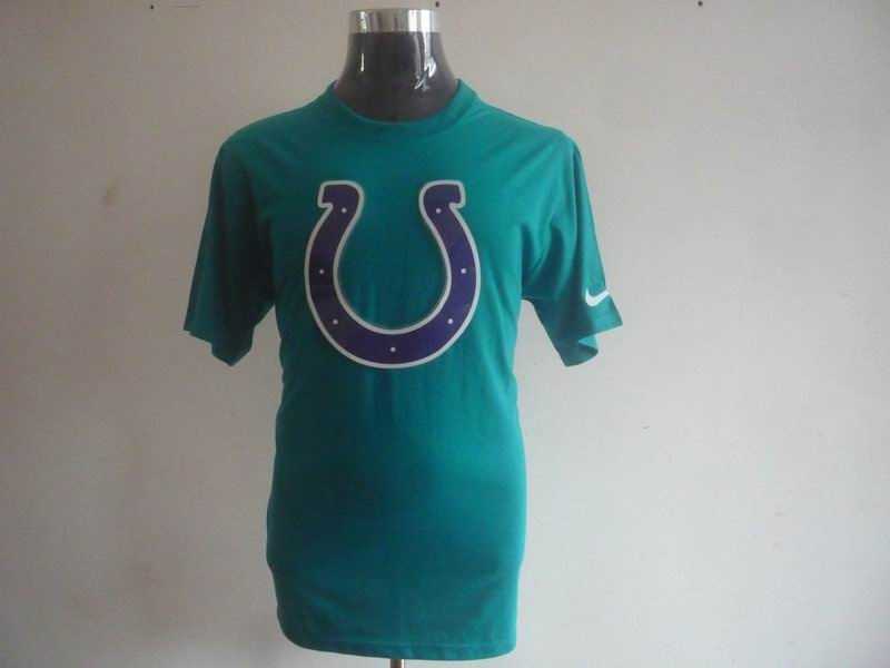 indianapolis colts sideline legend authentic logo dri-fit t-shirt -green