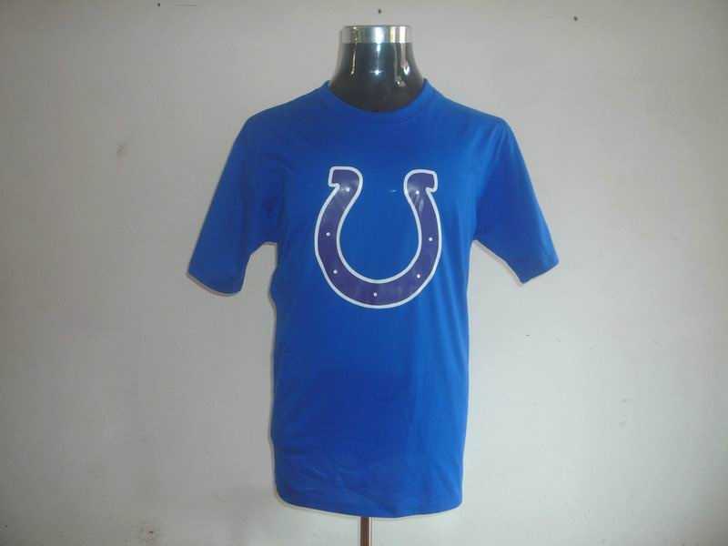 indianapolis colts sideline legend authentic logo dri-fit t-shirt -l.blue