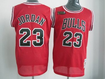 NEW NBA Chicago Bulls #23 Jordan m&n Red