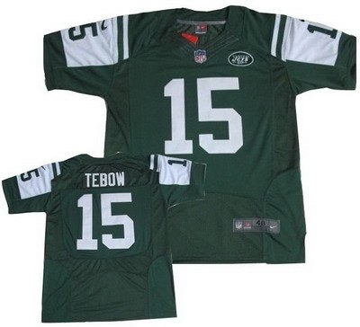 new york jets 15 tim tebow elite green jerseys