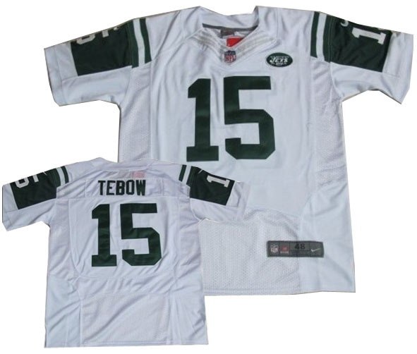 new york jets 15 tim tebow elite white jerseys