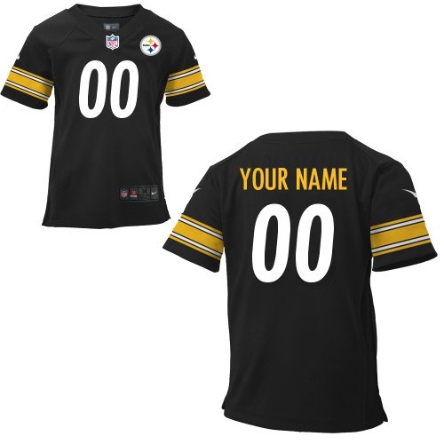 Toddlers pittsburgh steelers baby customized game team color infant jerseys Toddlers pittsburgh steelers baby customized game team color infant jerseys