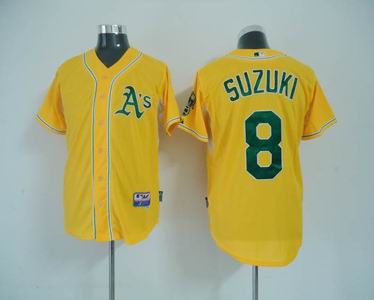 oakland athletics 2011 8 suzuki cool base jersey