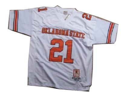 oklahoma state cowboys barry sanders #21 jersey oklahoma state cowboys barry sanders #21 jersey