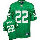 philadelphia eagles #22 asante samuel 1960 throwback team color jersey