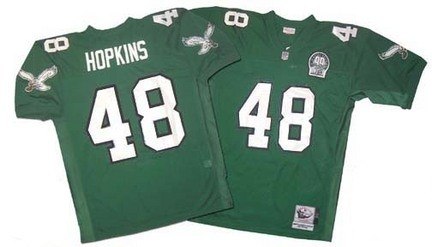 philadelphia eagles #48 wes hopkins 1992 green throwback jersey philadelphia eagles #48 wes hopkins 1992 green throwback jersey