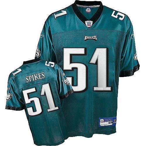 philadelphia eagles #51 takeo spikes green jersey philadelphia eagles #51 takeo spikes green jersey