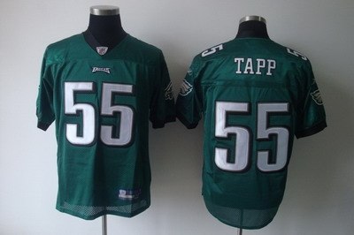 philadelphia eagles #55 darryl tapp green american football jersey philadelphia eagles #55 darryl tapp green american football jersey
