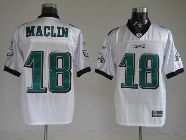 philadelphia eagles 18 maclin white jerseys