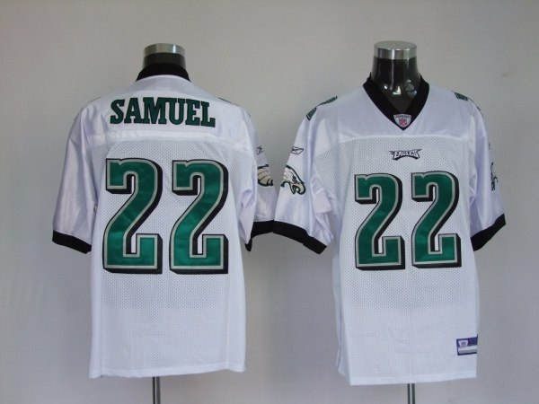 philadelphia eagles 22 asante samuel white philadelphia eagles 22 asante samuel white