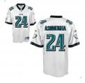 philadelphia eagles 24 nnamdi asomugha white jersey