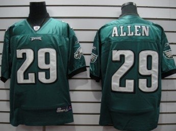 philadelphia eagles 29 allen green jersey philadelphia eagles 29 allen green jersey