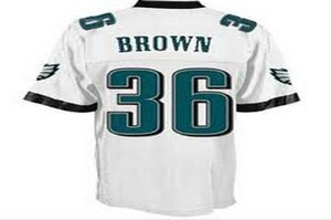 philadelphia eagles 36 brown white