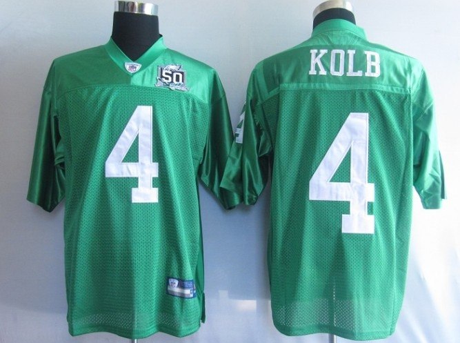 philadelphia eagles 4# kolb green [50th philadelphia eagles 4# kolb green [50th