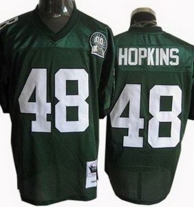 philadelphia eagles 48 wes hopkins throwback jerseys green