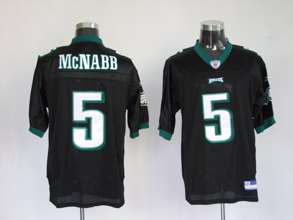 philadelphia eagles 5 donovan mcnabb reskins black