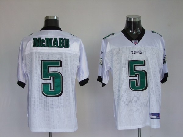 philadelphia eagles 5 donovan mcnabb reskins white