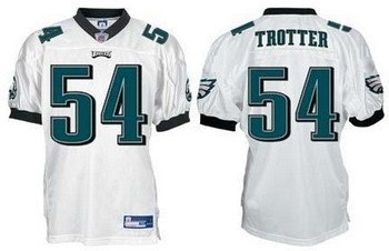 philadelphia eagles 54 trotter whtie jerseys philadelphia eagles 54 trotter whtie jerseys