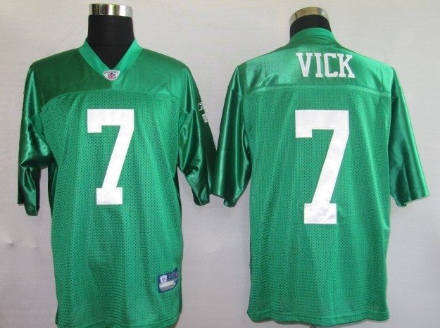 philadelphia eagles 7 vick green new