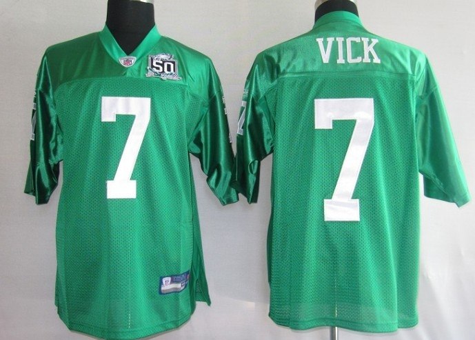 philadelphia eagles 7 vick green [50th philadelphia eagles 7 vick green [50th