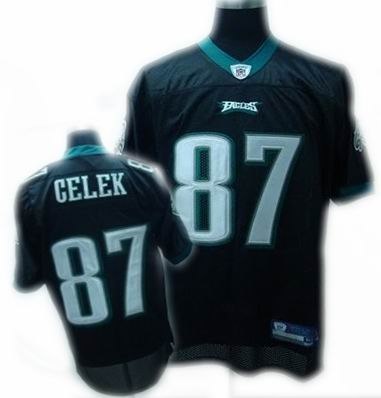 philadelphia eagles brent celek jersey #87 black philadelphia eagles brent celek jersey #87 black