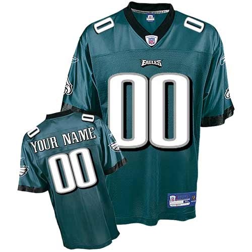 philadelphia eagles customized team color jersey (s-5xl) philadelphia eagles customized team color jersey (s-5xl)