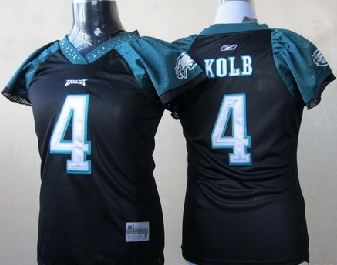 philadelphia eagles kolb #4 womennull jersey