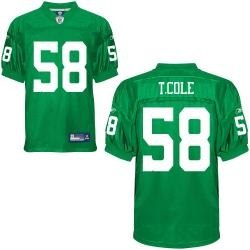 philadelphia eagles t.cole 58# green jerseys philadelphia eagles t.cole 58# green jerseys