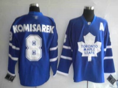 pittaburgh toronto maple leafs 8 komisarek blue jerseys pittaburgh toronto maple leafs 8 komisarek blue jerseys