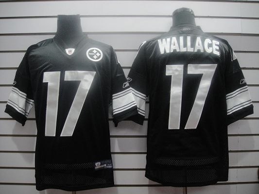 pittsburgh steelers #17 wallace black specter style
